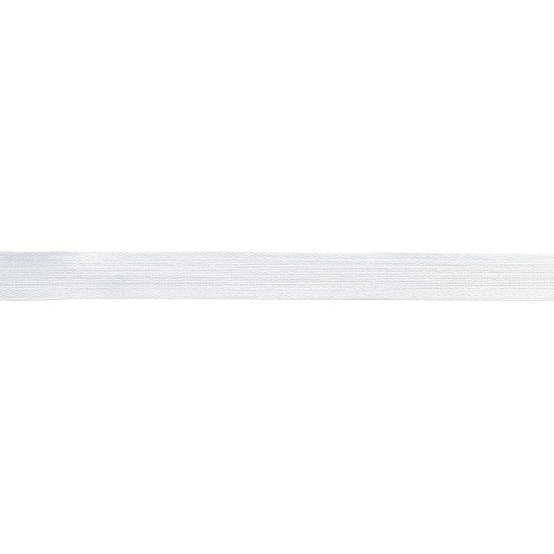 Baumwollband 10 mm / 5 m — weiß