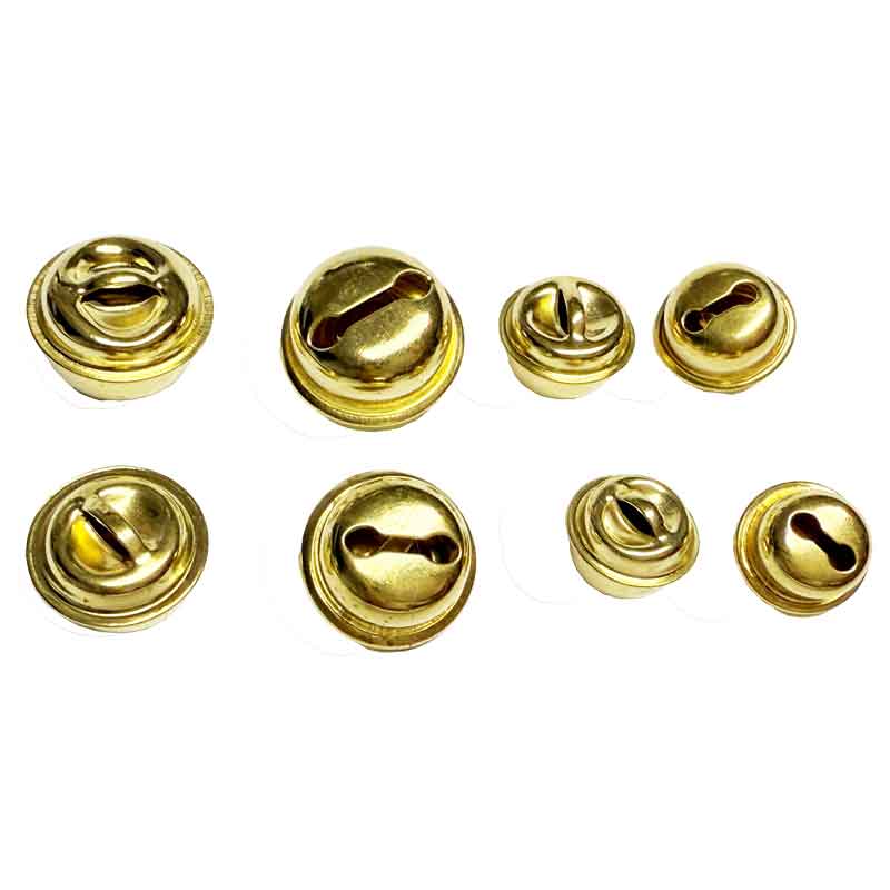 Schellen-Mix 110 Stück — gold