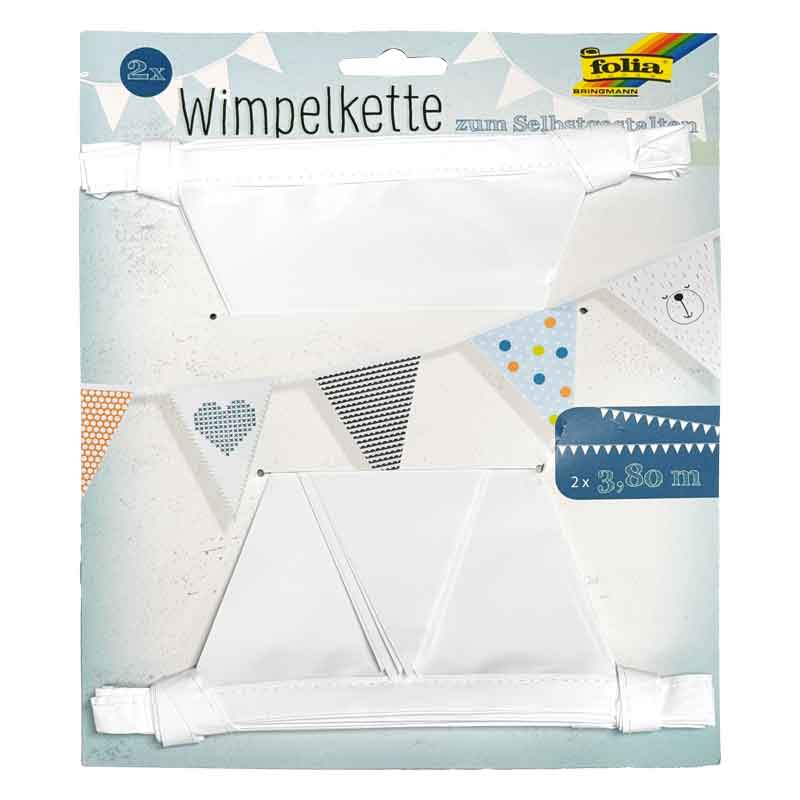 Wimpelkette, 2 Stück