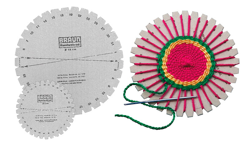 Braun - Webräder