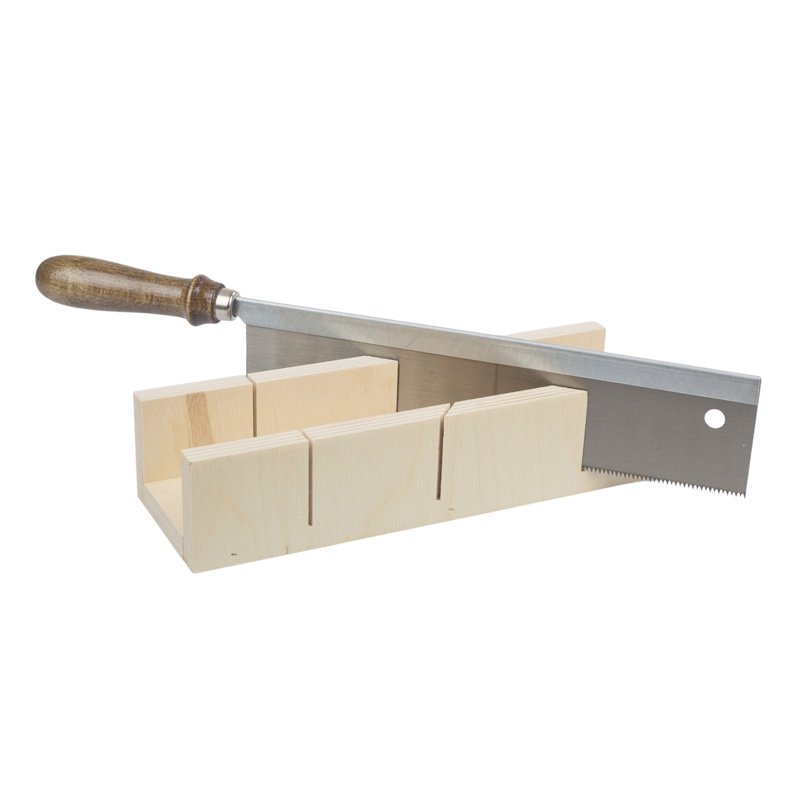 Gehrungsschneidelade — aus Holz