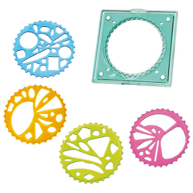 Spiral Schablonen Set