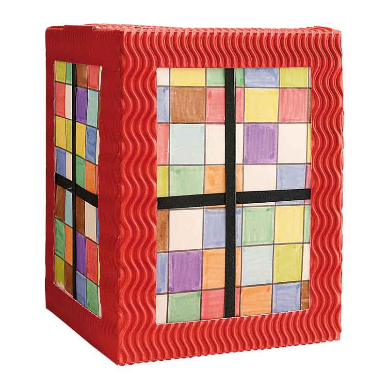 Transparentpapapier zuschnitte, 40 Blatt, 11,5 x 16 cm — weiß