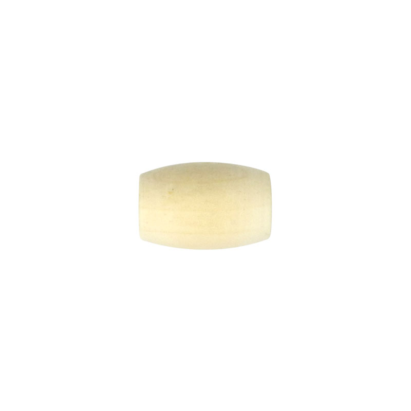 Makramee Holzoliven, 5 Stück — natur