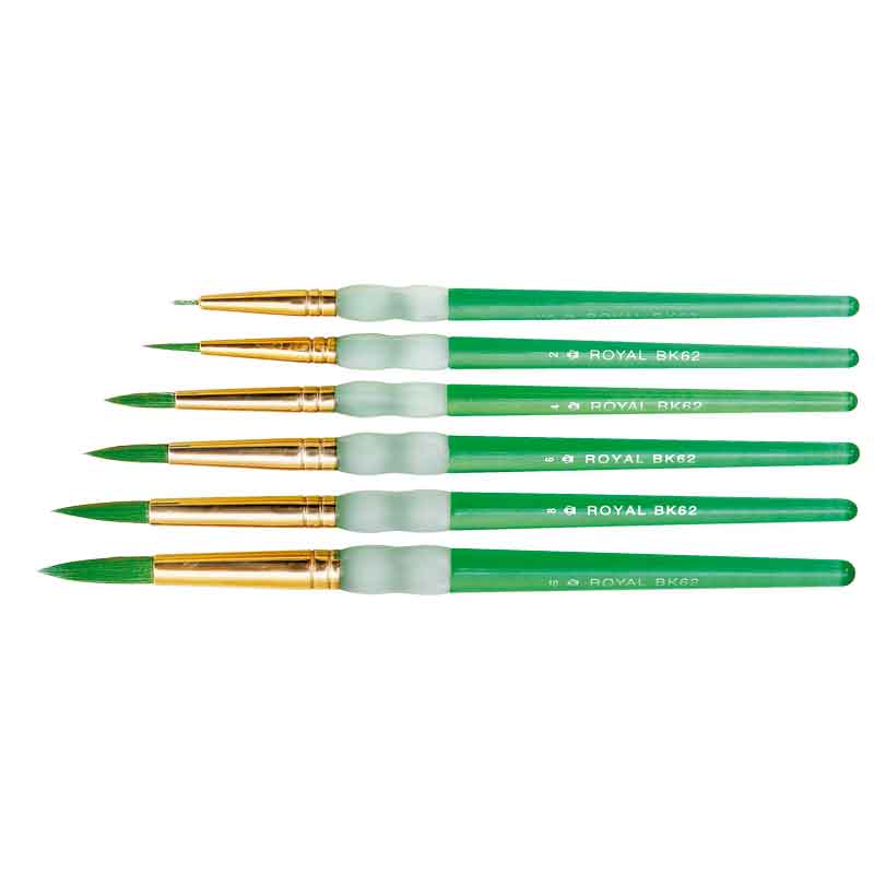 Kinderpinselset rund