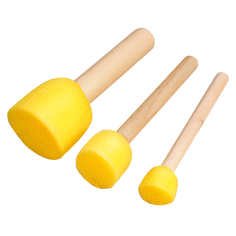 Schwammstempel Set - 3 Stück