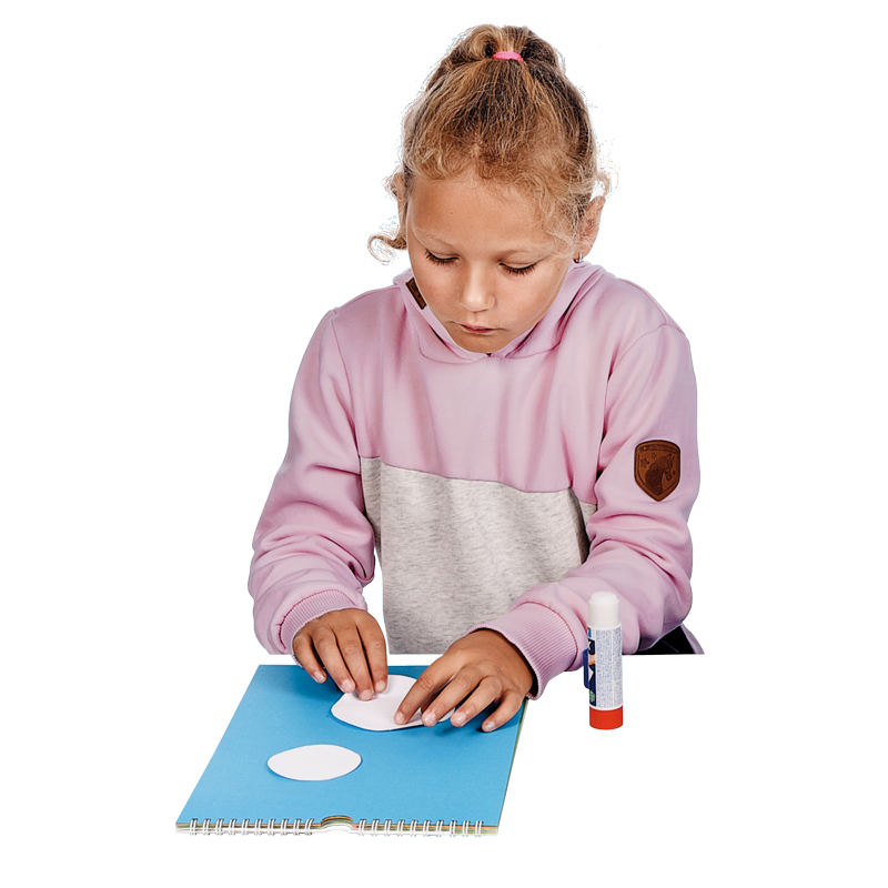Bastel-Dauerkalender A4 — farbig