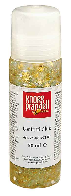 Glitter Glue Confetti, 53 ml