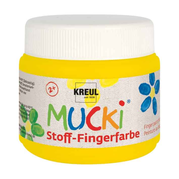 Mucki Stoff-Fingerfarbe, 150 ml