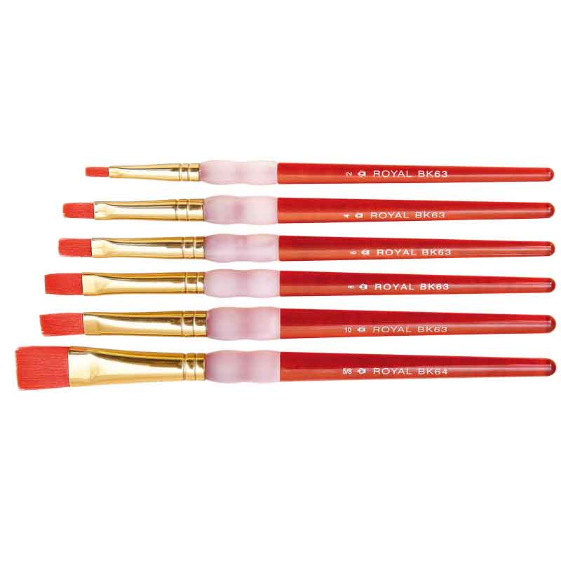 Kinderpinselset flach